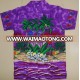 GENTS MACAU PARROT PRINT HAWAIIAN SHORT SLEEVE ALOHA SHIRT