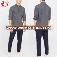 Autumn New Wholesale Cheap Men's Casual Checked Cotton Shirt