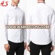 Hot Sale Clothes New Model Kingsnake Collar White Cotton Shirt For Men