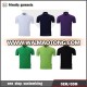 customize logo print 100% cotton blank polo shirts cheap